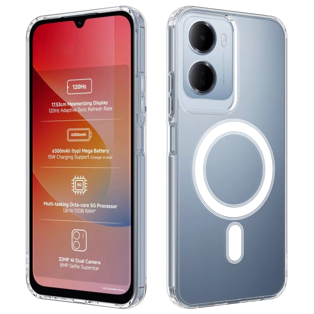 Θήκη Xiaomi Redmi A7 Pro - OEM - Πλάτη Ακρυλικό+TPU - Διάφανο Πλάτη Ακρυλικό+TPU για Xiaomi Redmi A7 Pro (OEM) σε Διάφανο — ανθεκτική προστασία από κρούσεις & γρατζουνιές με ενσωματωμένο μαγνητικό δακτύλιο για μαγνητικά αξεσουάρ.