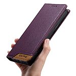 Θήκη Xiaomi Redmi A7 Pro - DIERFENG DF-018 - Flip Πορτοφόλι από Συνθετικό Δέρμα (PU) με TPU - Μωβ - RFID/Wallet/Stand — εικόνα 10