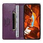 Θήκη Xiaomi Redmi A7 Pro - DIERFENG DF-018 - Flip Πορτοφόλι από Συνθετικό Δέρμα (PU) με TPU - Μωβ - RFID/Wallet/Stand — εικόνα 6