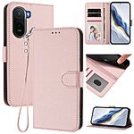 Θήκη Xiaomi Redmi A7 Pro - OEM - Flip Πορτοφόλι από Συνθετικό Δέρμα (PU) με TPU - Ροζ - Wallet/Stand/Λουράκι — εικόνα 3