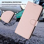 Θήκη Xiaomi Redmi A7 Pro - OEM - Flip Πορτοφόλι από Συνθετικό Δέρμα (PU) με TPU - Ροζ - Wallet/Stand/Λουράκι — εικόνα 6