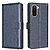 Flip Πορτοφόλι από Συνθετικό Δέρμα (PU) για Xiaomi Redmi A7 Pro (BINFEN COLOR BF32) σε Μπλε — 3 θήκες καρτών, RFID προστασία & βάση στήριξης για hands-free χρήση.