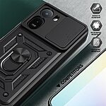 Θήκη Xiaomi Redmi A7 Pro - OEM - Σκληρή Πλάτη PC+TPU - Μαύρο - Stand — εικόνα 6