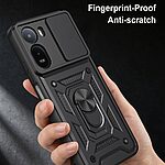 Θήκη Xiaomi Redmi A7 Pro - OEM - Σκληρή Πλάτη PC+TPU - Μαύρο - Stand — εικόνα 7