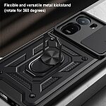 Θήκη Xiaomi Redmi A7 Pro - OEM - Σκληρή Πλάτη PC+TPU - Μαύρο - Stand — εικόνα 8