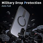 Θήκη Xiaomi Redmi A7 Pro - OEM - Σκληρή Πλάτη PC+TPU - Μαύρο - Stand — εικόνα 3