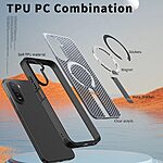 Θήκη Xiaomi Redmi A7 Pro - OEM - Σκληρή Πλάτη PC+TPU - Μαύρο - Stand — εικόνα 7