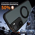 Θήκη Xiaomi Redmi A7 Pro - OEM - Σκληρή Πλάτη PC+TPU - Μαύρο - Stand — εικόνα 2