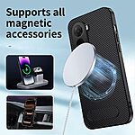Θήκη Xiaomi Redmi A7 Pro - WANLONFENG QT Series - Σκληρή Πλάτη PC+TPU - Μαύρο - Stand — εικόνα 3