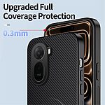 Θήκη Xiaomi Redmi A7 Pro - WANLONFENG QT Series - Σκληρή Πλάτη PC+TPU - Μαύρο - Stand — εικόνα 5