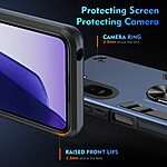 Θήκη Xiaomi Redmi A7 Pro - OEM - Σκληρή Πλάτη PC+TPU - Μπλε - Stand — εικόνα 3