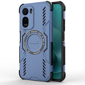 Θήκη Xiaomi Redmi A7 Pro - OEM - Σκληρή Πλάτη PC+TPU - Μπλε — εικόνα 2