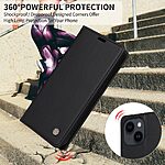 Θήκη Xiaomi Redmi A7 Pro - YIKATU YK-001 - Flip Πορτοφόλι από Συνθετικό Δέρμα (PU) - Μαύρο - Wallet/Stand — εικόνα 9