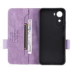 Θήκη Xiaomi Redmi A7 Pro - OEM - Flip Πορτοφόλι από Συνθετικό Δέρμα (PU) με TPU - Μωβ - Wallet/Stand — εικόνα 2