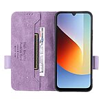 Θήκη Xiaomi Redmi A7 Pro - OEM - Flip Πορτοφόλι από Συνθετικό Δέρμα (PU) με TPU - Μωβ - Wallet/Stand — εικόνα 3