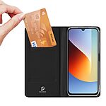 Θήκη Xiaomi Redmi A7 Pro - DUX DUCIS Skin Pro Series - Flip Θήκη από Συνθετικό Δέρμα (PU) με TPU - Μαύρο - Wallet/Stand — εικόνα 3