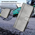 Θήκη Xiaomi Redmi A7 Pro - OEM - Flip Πορτοφόλι από Συνθετικό Δέρμα (PU) με TPU - Γκρι - Wallet/Stand/Λουράκι — εικόνα 10