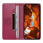 Θήκη Xiaomi Redmi A7 Pro - DIERFENG DF-018 - Flip Πορτοφόλι από Συνθετικό Δέρμα (PU) με TPU - Κόκκινο - RFID/Wallet/Stand — εικόνα 7