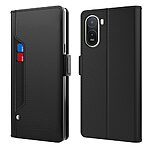 Flip Θήκη από Συνθετικό Δέρμα (PU) με TPU για Xiaomi Redmi A7 Pro (OEM) σε Μαύρο — θήκες καρτών, καθρέφτης & βάση στήριξης για hands-free χρήση.