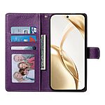 Θήκη Xiaomi Redmi A7 Pro - OEM - Flip Πορτοφόλι από Συνθετικό Δέρμα (PU) με TPU - Μωβ - Wallet/Stand/Λουράκι — εικόνα 2