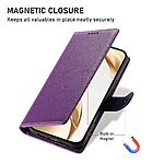 Θήκη Xiaomi Redmi A7 Pro - OEM - Flip Πορτοφόλι από Συνθετικό Δέρμα (PU) με TPU - Μωβ - Wallet/Stand/Λουράκι — εικόνα 5