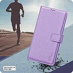 Θήκη Xiaomi Redmi A7 Pro - BINFEN COLOR BF32 - Flip Πορτοφόλι από Συνθετικό Δέρμα (PU) με TPU - Μωβ - RFID/Wallet/Stand — εικόνα 10