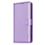 Θήκη Xiaomi Redmi A7 Pro - BINFEN COLOR BF32 - Flip Πορτοφόλι από Συνθετικό Δέρμα (PU) με TPU - Μωβ - RFID/Wallet/Stand — εικόνα 4