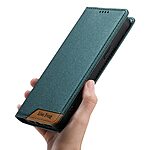 Θήκη Xiaomi Redmi A7 Pro - DIERFENG DF-018 - Flip Πορτοφόλι από Συνθετικό Δέρμα (PU) με TPU - Πράσινο - RFID/Wallet/Stand — εικόνα 10