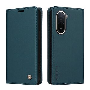 Flip Πορτοφόλι από Συνθετικό Δέρμα (PU) για Xiaomi Redmi A7 Pro (YIKATU YK-001) σε Πράσινο — θήκες καρτών, μαγνητικό κλείσιμο & ενσωματωμένη βάση Stand για hands-free προβολή.