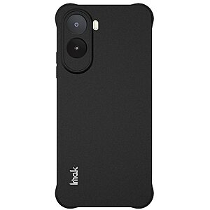 Θήκη Xiaomi Redmi A7 Pro - IMAK - Πλάτη TPU - Μαύρο - Λουράκι — εικόνα 2