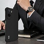 Θήκη Xiaomi Redmi A7 Pro - IMAK - Πλάτη TPU - Μαύρο - Λουράκι — εικόνα 4