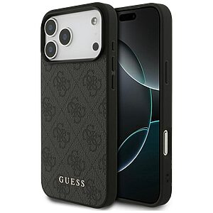 Guess 4G Classic Case for iPhone 18 Pro / 17 Pro – Black – Θήκη Προστασίας για iPhone 18 Pro / 17 Pro σε Μαύρο Χρώμα