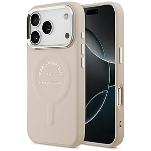 Θήκες Κινητών & Αξεσουάρ | ThikiShop.gr 40 Karl Lagerfeld Embossed Open Ring RSG Logo Case for iPhone 18 Pro / 17 Pro – Black – Θήκη Προστασίας για iPhone 18 Pro / 17 Pro σε Μαύρο Χρώμα