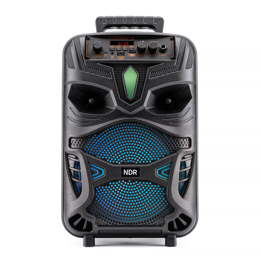 89308_Wireless_Karaoke_Speaker_02_1000x1000 Red5 - Karaoke Speaker with Mic (ver.2) Ηχείο με λειτουργία karaoke με μικρόφωνο και χειριστήριο σε μαύρο χρώμα (125991) - Image 1