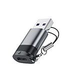 Adapter Acefast J8 USB-C Θηλυκό σε USB-A Αρσενικό USB 3.0 10Gbps Γκρι - Εικόνα 2