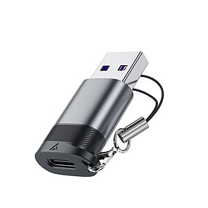 Adapter Acefast J8 USB-C Θηλυκό σε USB-A Αρσενικό USB 3.0 10Gbps Γκρι - Εικόνα 2
