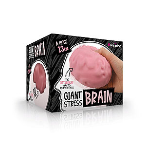 Μπαλάκι Αντιστρές The Source Stress Brain σε Σχήμα Εγκεφάλου 13cm (77267)