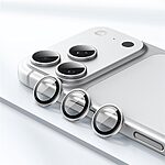 Tempered Glass Camera iPhone 18 Pro / Pro Max - HOCO V14 - Μαύρο - Ultra Clear — εικόνα 4