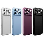 Tempered Glass Camera iPhone 18 Pro / Pro Max - HOCO V14 - Μαύρο - Ultra Clear — εικόνα 6