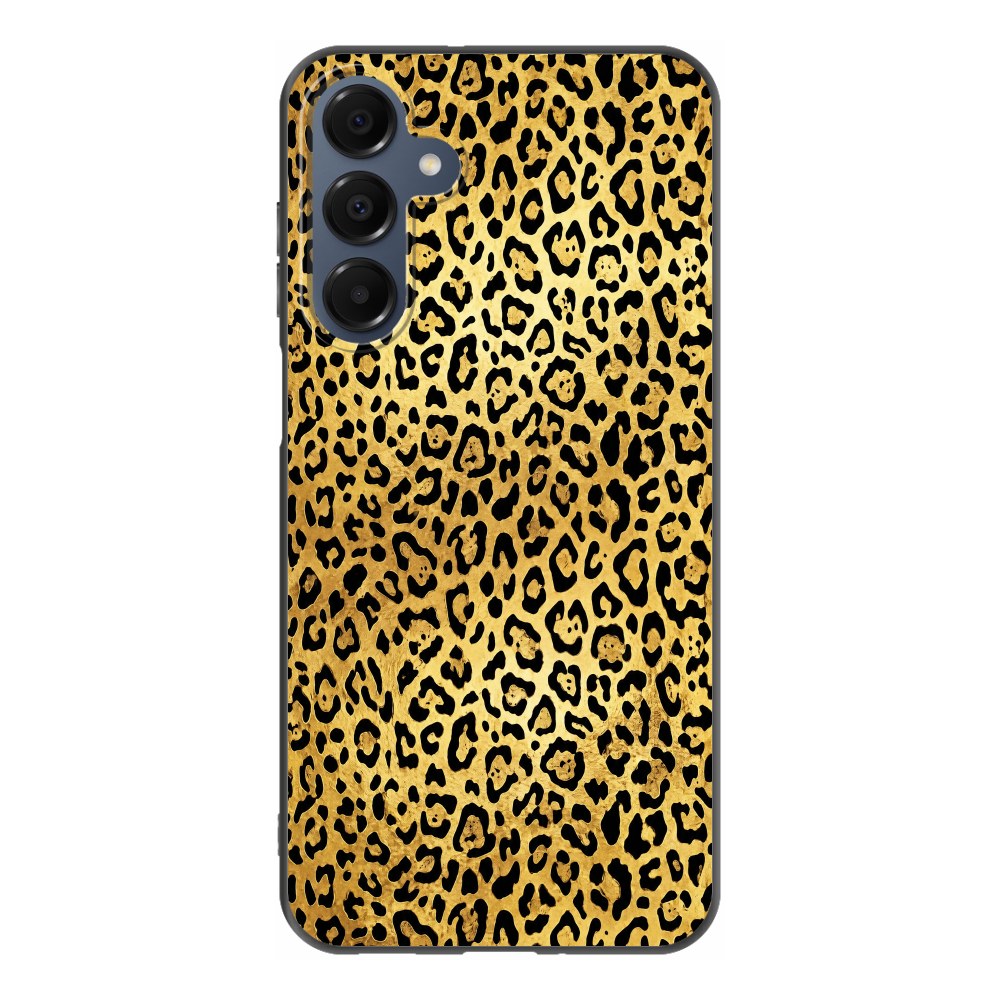 Θήκη για Samsung Galaxy A16 (4G / 5G) | leopar gold - Soft TPU Θήκη για Samsung Galaxy A16 (4G / 5G) | Χρυσή λεοπάρ - Soft TPU