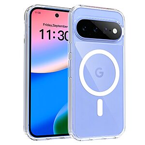 Σκληρή Πλάτη PC+TPU για Google Pixel 11 5G / 11 Pro 5G (OEM) σε Διάφανο — μαγνητικός δακτύλιος & 2.0mm προστασία από πτώσεις και γρατζουνιές.