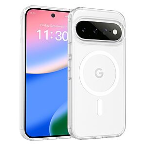 Σκληρή Πλάτη PC+TPU για Google Pixel 11 / 11 Pro (OEM) σε Ημιδιάφανο — μαγνητικό δαχτυλίδι, ματ υφή skin touch & λεπτή προστασία.