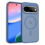 Σκληρή Πλάτη PC+TPU για Google Pixel 11 / 11 Pro (OEM) σε Μπλε — μαγνητικός δακτύλιος, απαλή υφή & λεπτή προστασία από πτώσεις και γρατζουνιές.