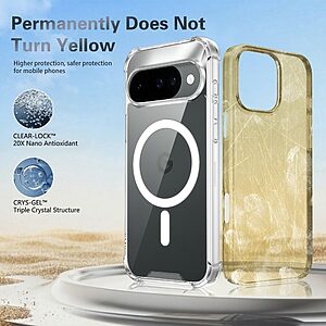 Θήκη Google Pixel 11 Pro 5G / 11 5G - OEM - Σκληρή Πλάτη PC+TPU - Διάφανο — εικόνα 2