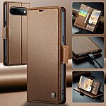 Θήκη Google Pixel 11 Pro 5G / 11 5G - CASEME 023 Series - Flip Πορτοφόλι από Συνθετικό Δέρμα (PU) με TPU - Καφέ - RFID/Stand — εικόνα 8