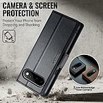 Θήκη Google Pixel 11 Pro 5G / 11 5G - CASEME 023 Series - Flip Πορτοφόλι από Συνθετικό Δέρμα (PU) με TPU - Μαύρο - RFID/Stand — εικόνα 2