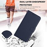 Θήκη Google Pixel 11 Pro 5G / 11 5G - OEM - Flip Πορτοφόλι από Συνθετικό Δέρμα (PU) με TPU - Μπλε - Stand/Λουράκι — εικόνα 3