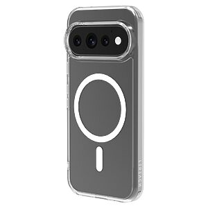 Σκληρή Πλάτη PC+TPU για Google Pixel 11 Pro XL 5G (LEREACH) σε Διάφανο — κρυστάλλινη διαφάνεια, μαγνητικός δακτύλιος & λεπτό προφίλ 1,5mm.