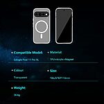 Θήκη Google Pixel 11 Pro XL 5G - LEREACH TOC Series - Σκληρή Πλάτη PC+TPU - Διάφανο — εικόνα 6