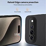 Θήκη Google Pixel 11 Pro XL 5G - WANLONFENG TQ Series - Σκληρή Πλάτη PC+TPU - Μαύρο — εικόνα 3